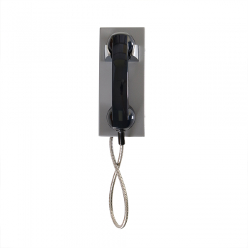 J&R JR202-CB-SIP Vandalismussicheres Telefon, CB ohne Tastenfeld, Grau