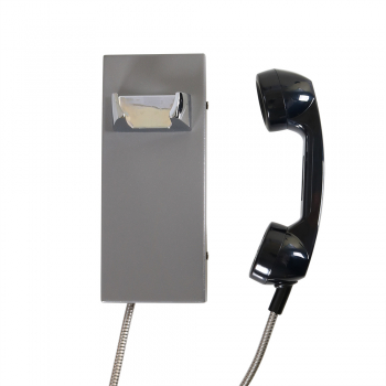 Preview: J&R JR202-CB-4G Vandalismussicheres Telefon, CB ohne Tastenfeld, Grau