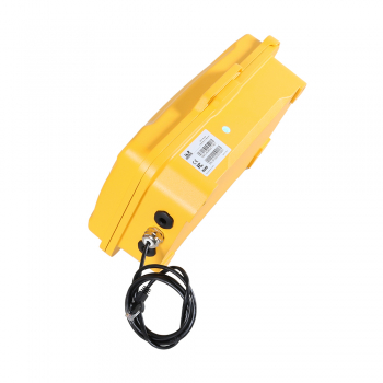 J&R JR101-FK-GSM Weatherproof Telephone, Keypad, Yellow, protection door