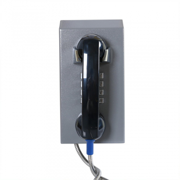 J&R JR201-FK-GSM Anti-vandal Telephone, Keypad, Gray