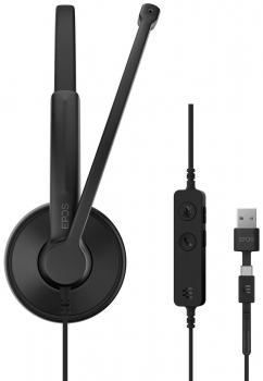 Preview: EPOS Headset IMPACT 100 UC Stereo USB-C+A 1001420
