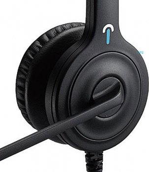 Preview: IPN H800 Mono Headset, QD mit Switch IPN021-QD-Switch