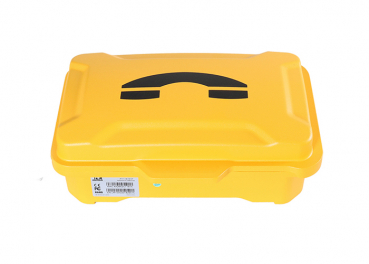 Preview: J&R JR101-CB-GSM Wetterfestes Telefon, CB ohne Tastenfeld, Gelb, Schutztür