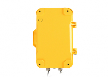 Preview: J&R JR101-CB-4G Wetterfestes Telefon, CB ohne Tastenfeld, Gelb, Schutztür