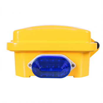 J&R JR101-FK-L-Analog Weatherproof Telephone, Keypad, LED lamp, Yellow, protection door