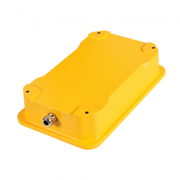 J&R JR104-2B-SIP-IP67 Wetterfestes Telefon, 2 Tasten Kurzwahltelefon, Gelb