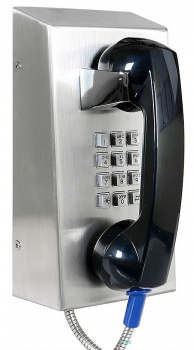 J&R JR201-FK-4G Anti-vandal Telephone, Keypad, Gray