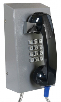 J&R JR201-FK-4G Anti-vandal Telephone, Keypad, Gray