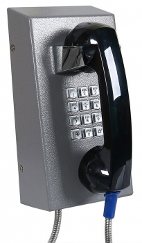 J&R JR201-FK-4G Anti-vandal Telephone, Keypad, Gray