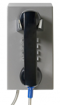 J&R JR201-FK-4G Anti-vandal Telephone, Keypad, Gray