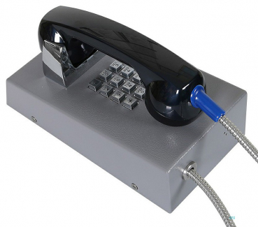J&R JR201-FK-4G Anti-vandal Telephone, Keypad, Gray