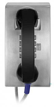Preview: J&R JR201-FK-VC-4G Vandalismussicheres Telefon, Tastenfeld, Lautstärkeregler, Edelstahl