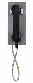J&R JR202-CB-SIP Vandalismussicheres Telefon, CB ohne Tastenfeld, Grau