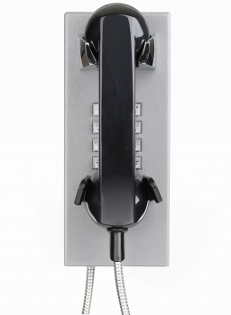 Preview: J&R JR202-FK-SIP Vandalismussicheres Telefon, Tastenfeld, Grau