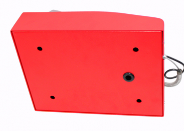J&R JR206-FK-SIP Anti-vandal Telephone, Keypad, Red
