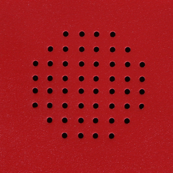 J&R JR207-FK-SIP Anti-vandal Telephone, Keypad (16), Red