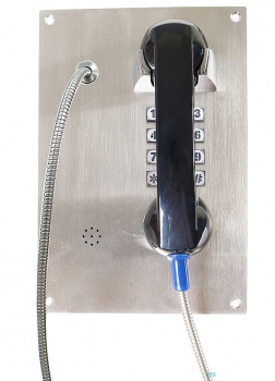 J&R JR208-FK-4G Vandalismussicheres Telefon, Tastenfeld, Edelstahl