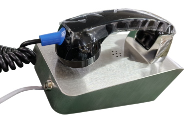 J&R JR211-CB-Analogss304 Vandalismussicheres Telefon, CB ohne Tastenfeld mit Panzerschnur