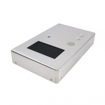 Preview: J&R JR213-2B-SIP IP Video-Freisprechtelefon, integrierte Kamera, 2 Tasten, LCD-Display Edelstahl