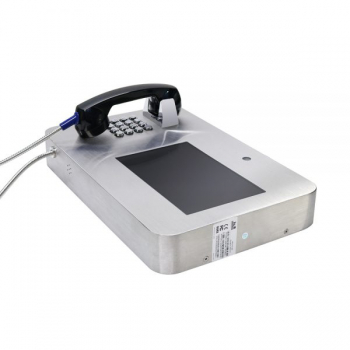 Preview: J&R JR213-FK-SIP IP Video Telefon, integrierte Kamera, Tastenfeld, LCD Display, Edelstahl