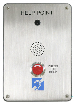 J&R JR301-SC-C-OW-SIP IP Video-Freisprechtelefon mit integrierter HD-Kamera, 1 Taste