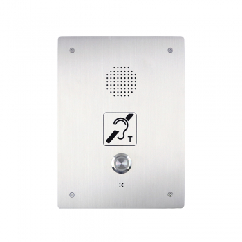 Preview: J&R JR303-SC-SIP Notruf-Telefon, 1 Taste, Edelstahl