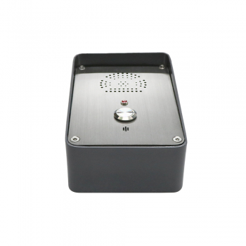 Preview: J&R JR304-SC-Analog Notruf-Telefon, Freisprecheinrichtung, 1 Taste, Edelstahl