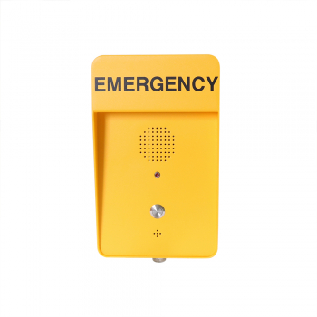 Preview: J&R JR306-SC-Analog Notruf-Telefon, Freisprecheinrichtung, 1 Taste, Gelb