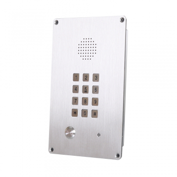 J&R Emergency Telephone, Keypad, JR309-FK-Analog, stainless steel