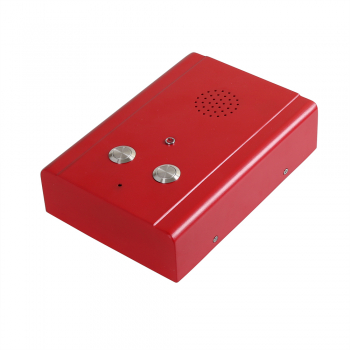 Preview: J&R JR313-2B-SIP Notruf-Telefon, Freisprecheinrichtung, 2 Tasten, Rot