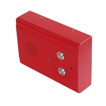 Preview: J&R JR313-2B-SIP Notruf-Telefon, Freisprecheinrichtung, 2 Tasten, Rot