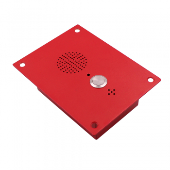 Preview: J&R JR314-SC-Analog Notruf-Telefon, Freisprecheinrichtung, 1 Taste, Rot