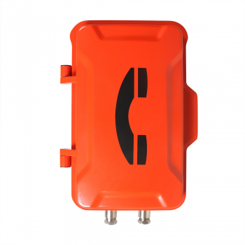 Preview: J&R JREX106-A01-CB-Analog EX-Telefon, CB ohne Tastenfeld, Orange, Schutztür