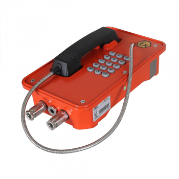 Preview: J&R JREX106-A03-Analog EX-Telefon, Tastenfeld, Orange