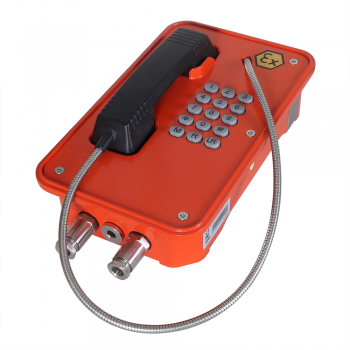 Preview: J&R JREX106-A03-Analog EX-Telefon, Tastenfeld, Orange
