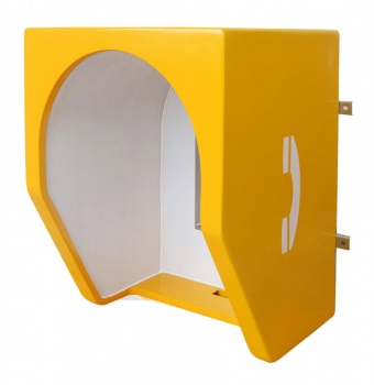 Preview: J&R JR-TH-01-OC Telefon-Schallschutzhaube, SMC / GFK, -25 dB, Gelb