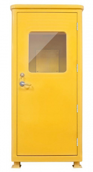J&R JR-TH-03A Telefonzelle, Schallschutzkabine, -35 dB, Lampe, robuste Metallkonstruktion