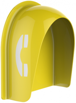 Preview: J&R JR-TH-04 Telefon-Schallschutzhaube, GRP, -13 dB