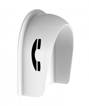 Preview: J&R JR-TH-04 Telefon-Schallschutzhaube, SMC / GFK, -13 dB, Gelb