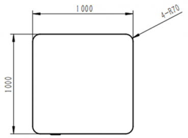 Preview: J&R JR-TH-08 Telefonzelle, Schallschutzkabine, Lampe, robuste GRP Konstruktion
