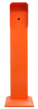 Preview: J&R JR-TP-03 Stand-Notrufsäule für Außenbereiche, Rot, 1510 x 436 x 306 mm