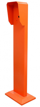 J&R JR-TP-03 Stand-Notrufsäule für Außenbereiche, Rot, 1510 x 436 x 306 mm