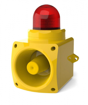 J&R JR-WL-02 Akustisch-Optischer Signalgeber, Warnleuchte mit Sirene 10W, 100dB, IP65