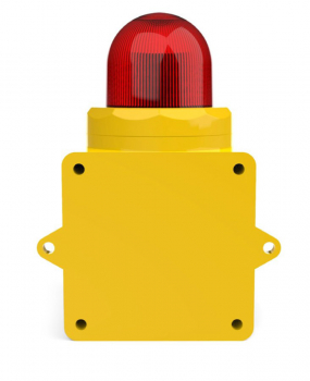 Preview: J&R JR-WL-02 Akustisch-Optischer Signalgeber, Warnleuchte mit Sirene 10W, 100dB, IP65