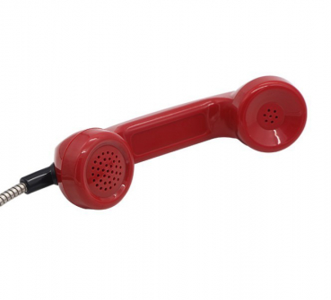 Joiwo Ersatzhörer Handset mit Panzerschnur, Rot JWAT137-Handset-Red