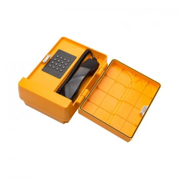 Joiwo Plastic Weatherproof Analog Telephone with Waterproof Loudspeaker JWAT305