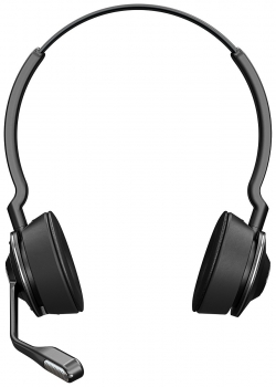 Jabra Einzelheadset für Jabra Engage 65 / 75 Duo inkl. Trageform (Ohrpolster und Überkopfbügel) 14401-15
