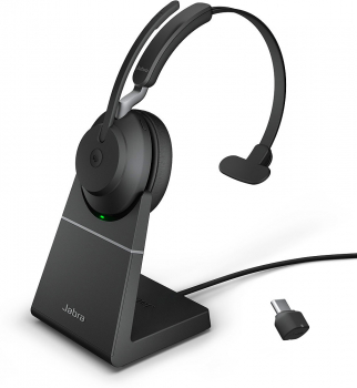 Jabra Evolve2 65 Link380c MS Mono Stand Black 26599-899-889
