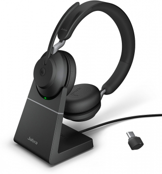 Jabra Evolve2 65 Link380c MS Stereo Stand Black 26599-999-889