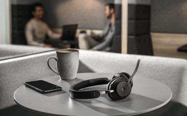 Jabra Evolve2 65 Link380a MS Stereo Stand Black 26599-999-989